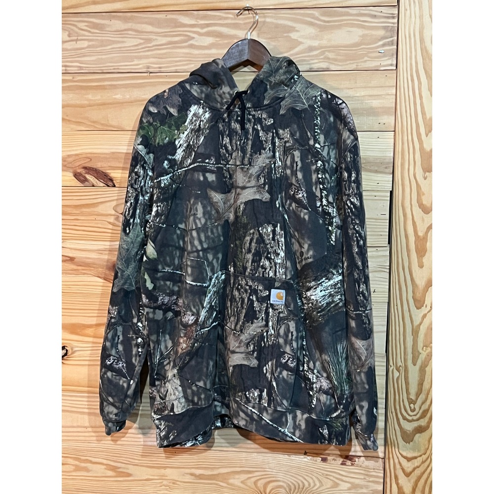 CARHARTT MOSSY OAK BREAK UP COUNTRY CAMO HOODIE MEN'S XL 101763 Original Fit New
